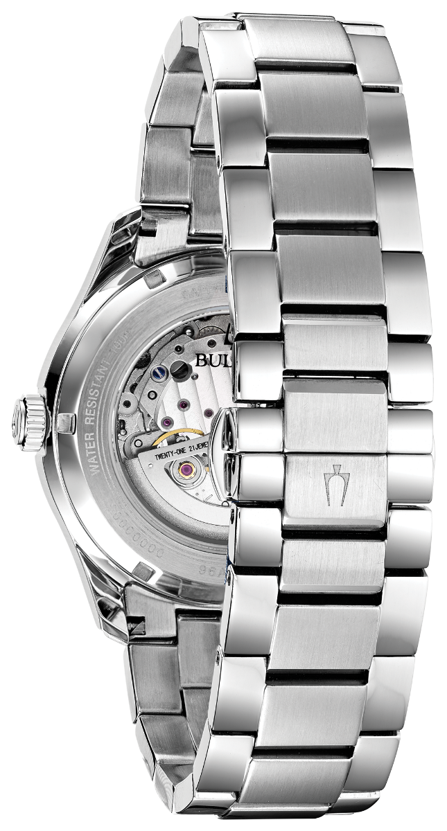 Bulova 96A207 Wilton case back