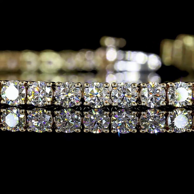 Lab Diamond Tennis Bracelet 5.34ct