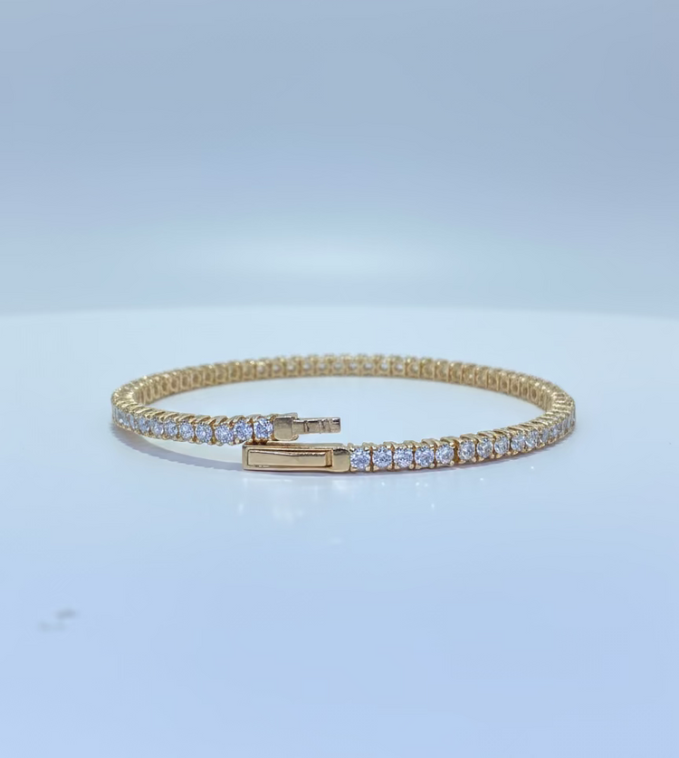 Diamond Flexible Bangle 3.20ct