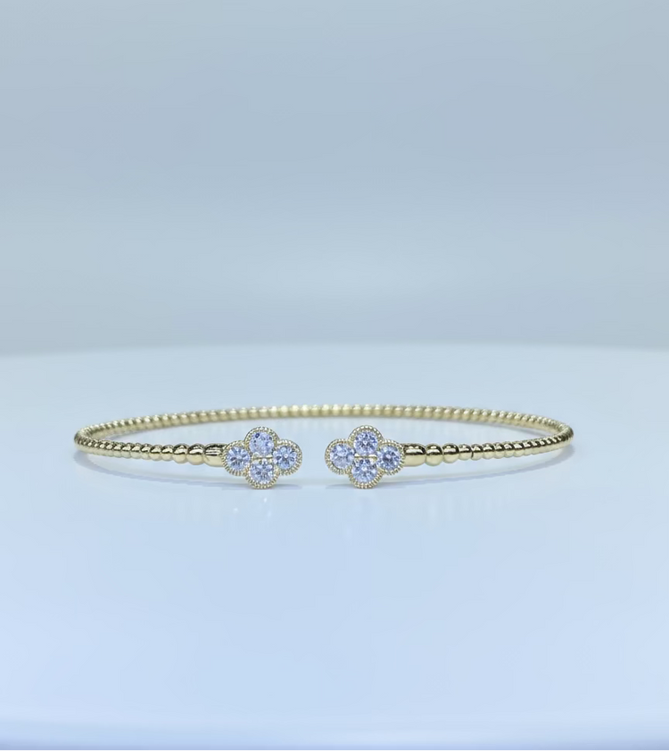 Diamond Flexible Bangle 0.65ct