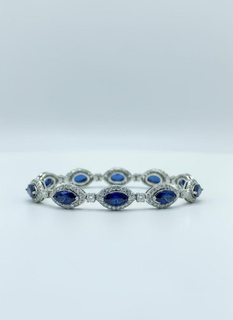 Sapphire Diamond Bracelet