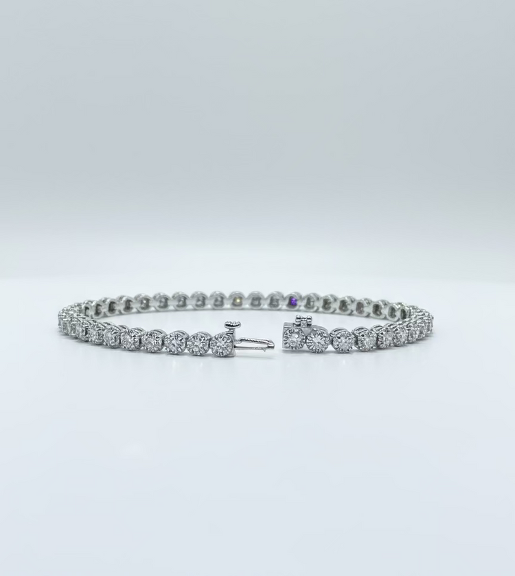 Diamond Tennis Bracelet 2.60ct
