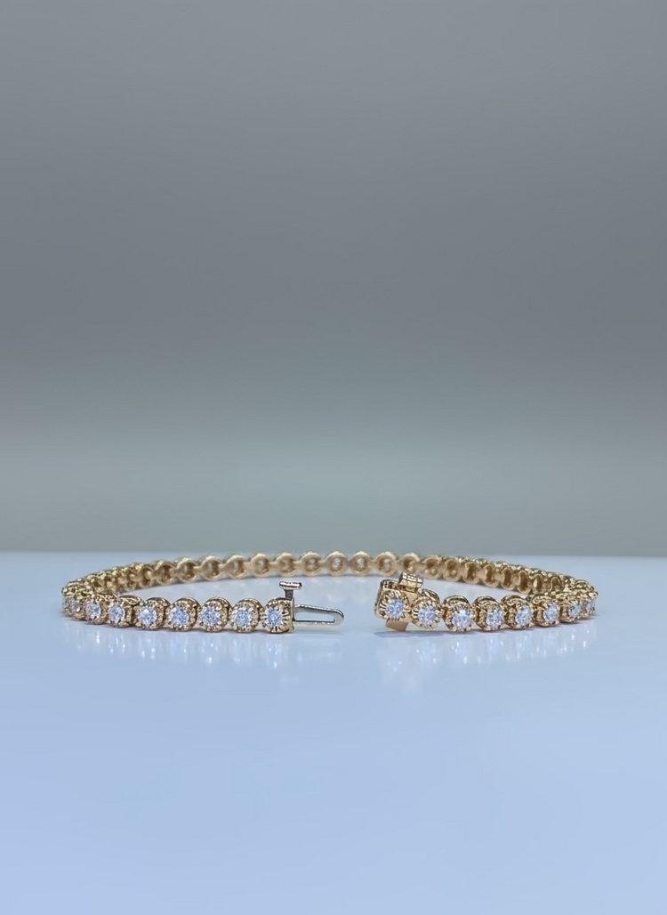 Diamond Tennis Bracelet 2.60ct