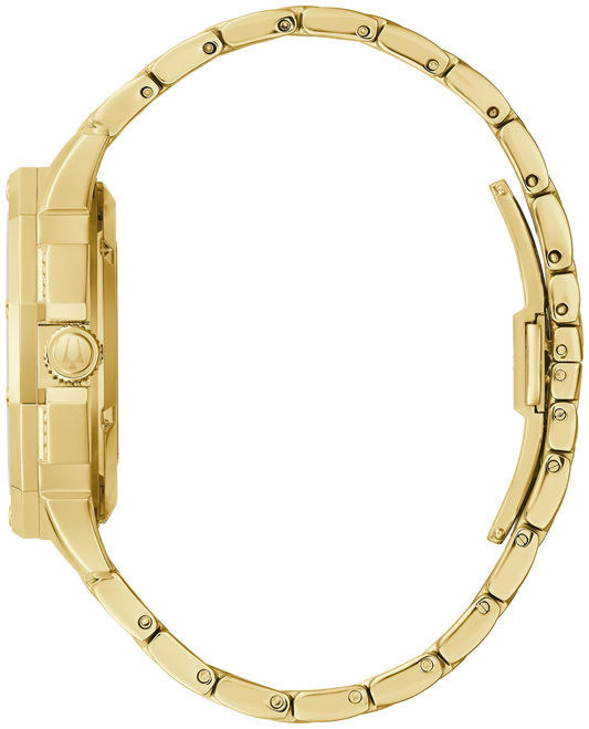 Bulova 98A292 Octava crystal-set dial detail