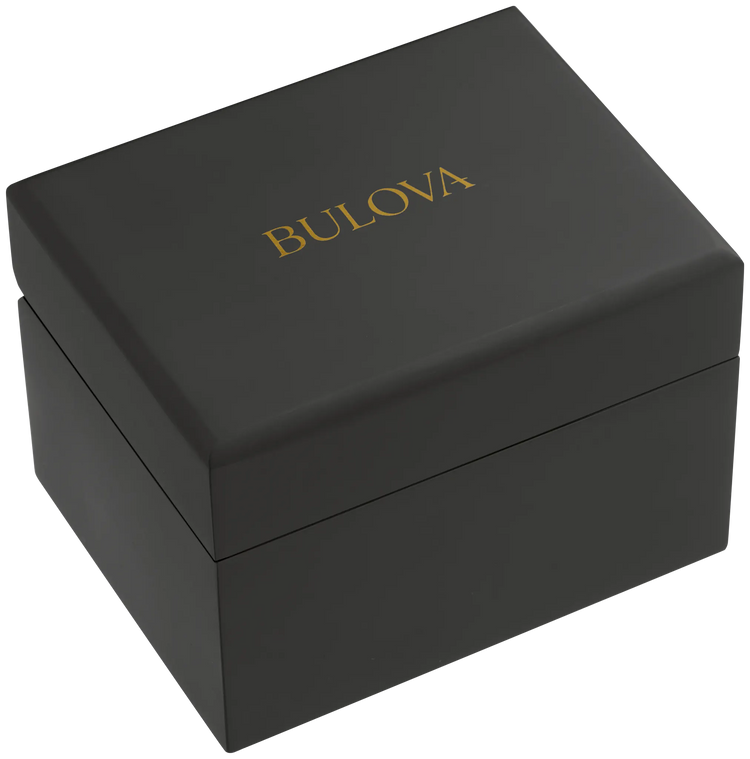 Bulova 98B356 Series X leather strap and case back