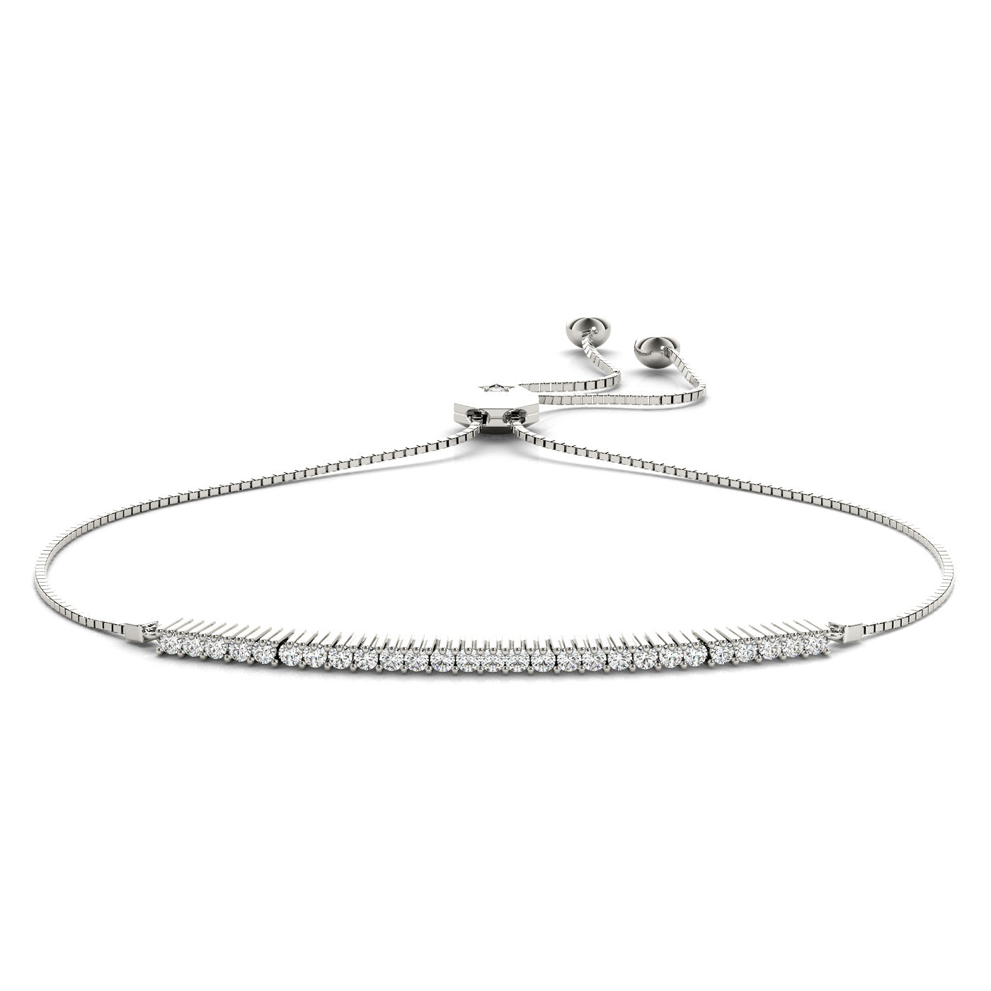 
                    Adjustable Bolo Bracelet 0.95ct
                  