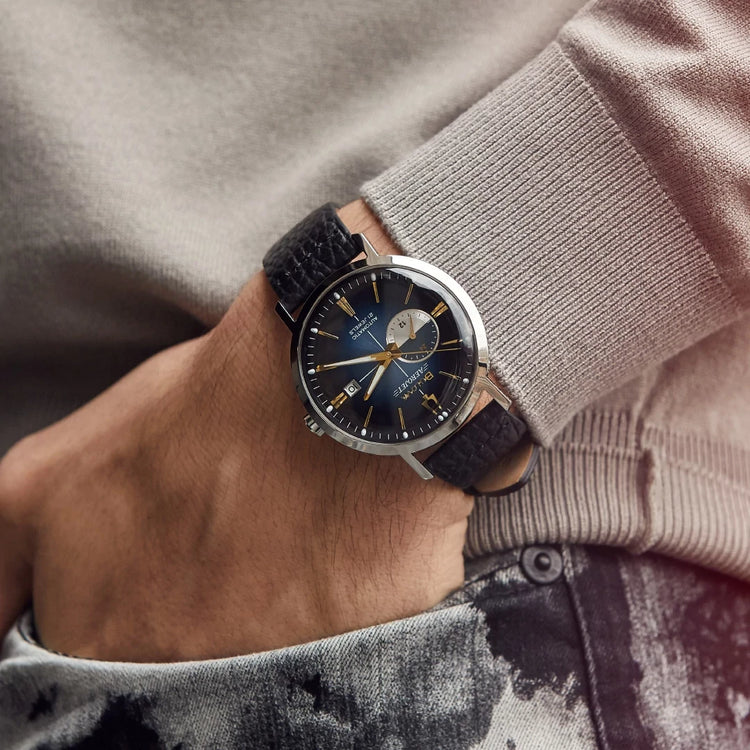 Bulova 96B374 Aerojet leather strap