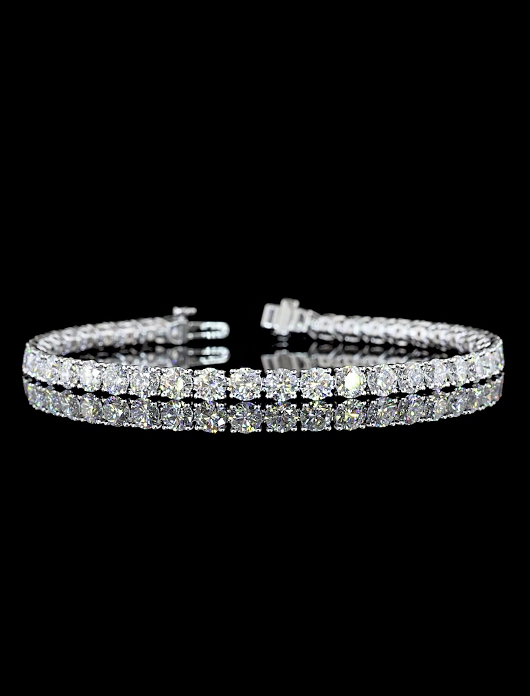 
                    Lab Diamond Tennis Bracelet 6.00ct
                  