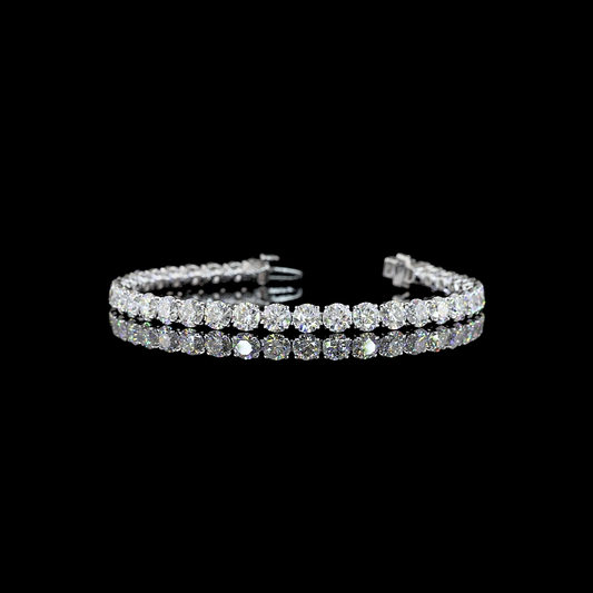 Lab Diamond Tennis Bracelet 12.20ct