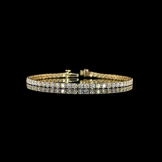 Lab Diamond Tennis Bracelet 5.34ct