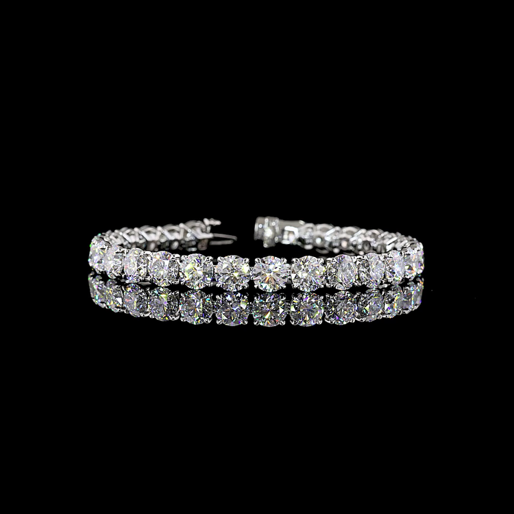 Lab Diamond Tennis Bracelet 26.81ct