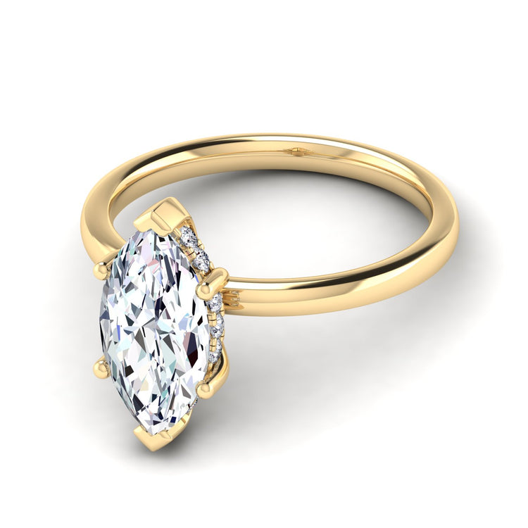 Yellow Gold
Marquise