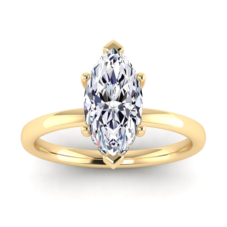 Yellow Gold
Marquise