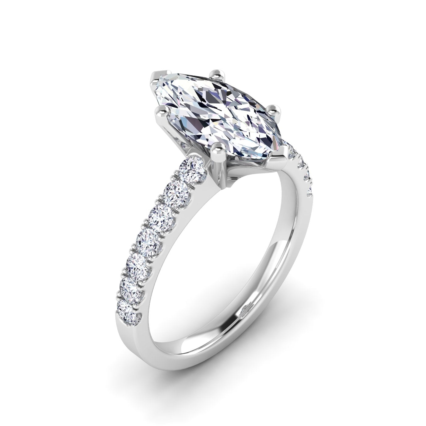 14k White Gold