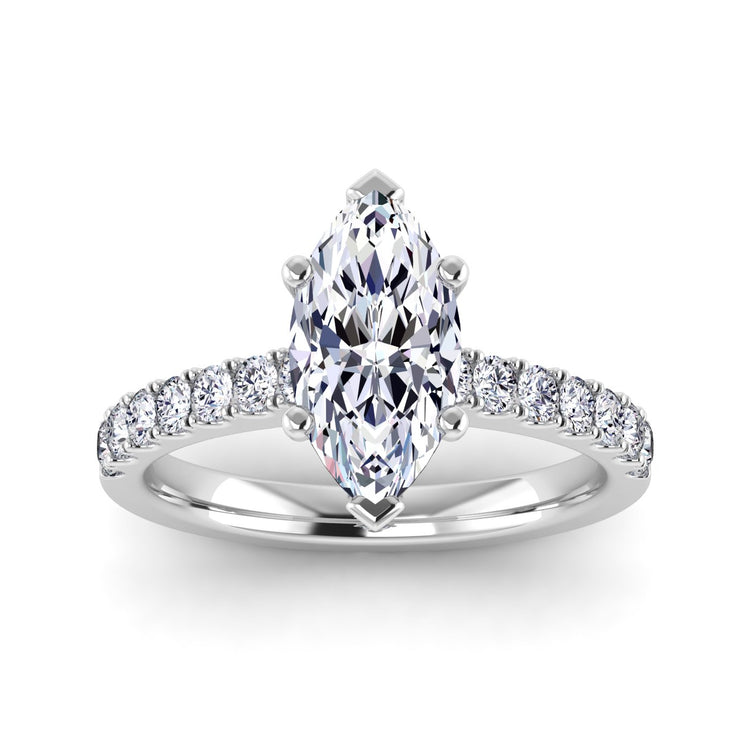 14k White Gold