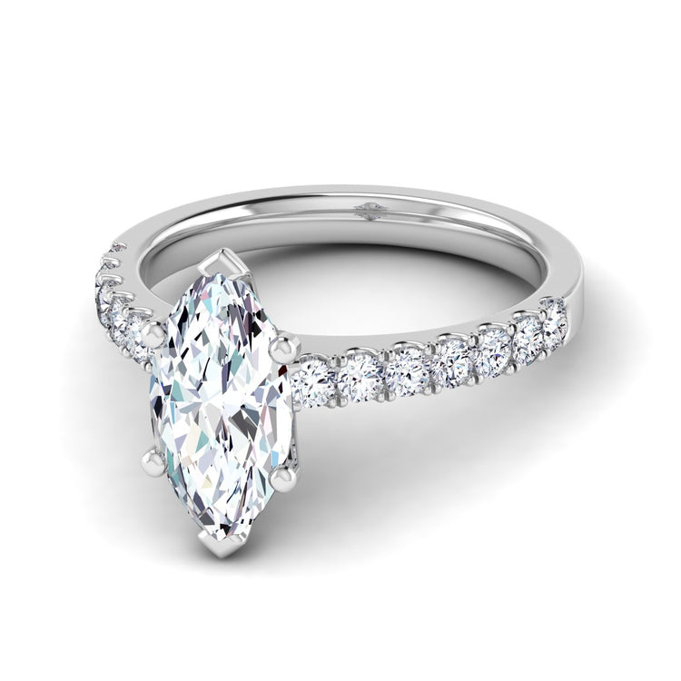 14k White Gold
