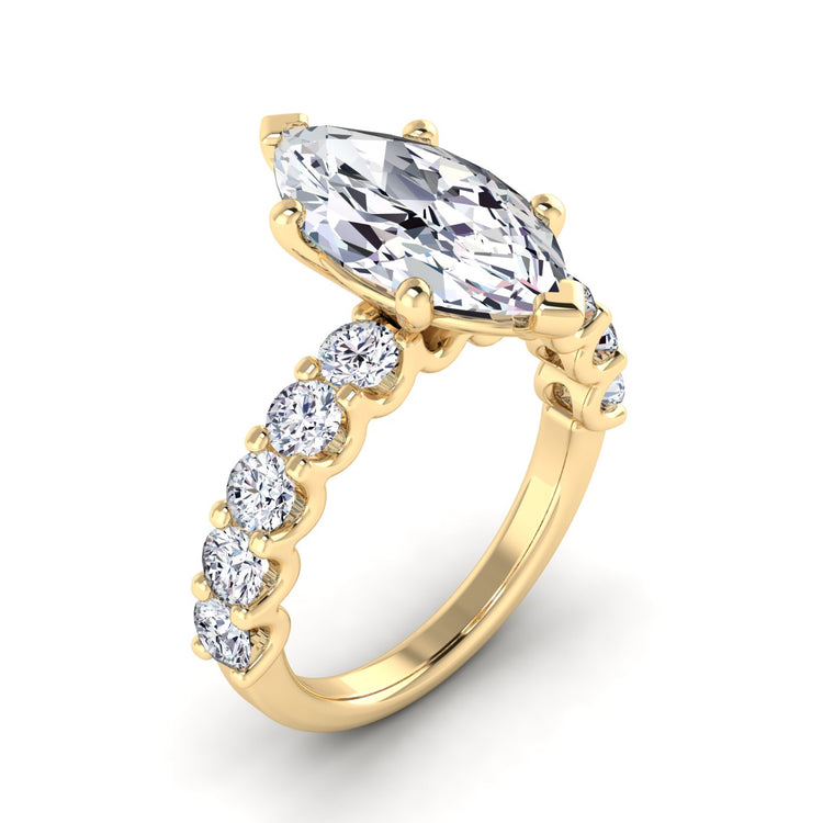 Yellow Gold
Marquise