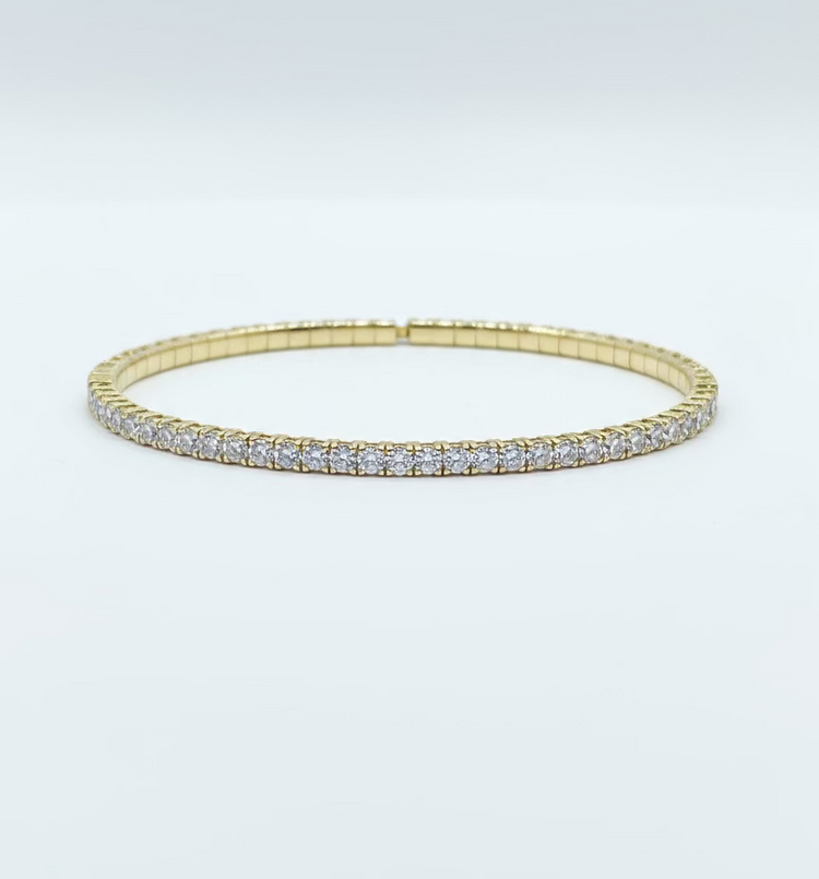 Diamond Flexible Bangle 2.00ct