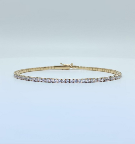 Diamond Flexible Bangle 1.50ct