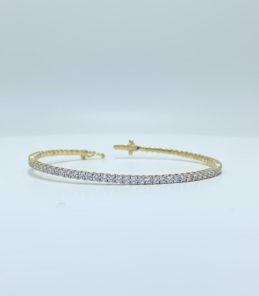 Diamond Flexible Bangle