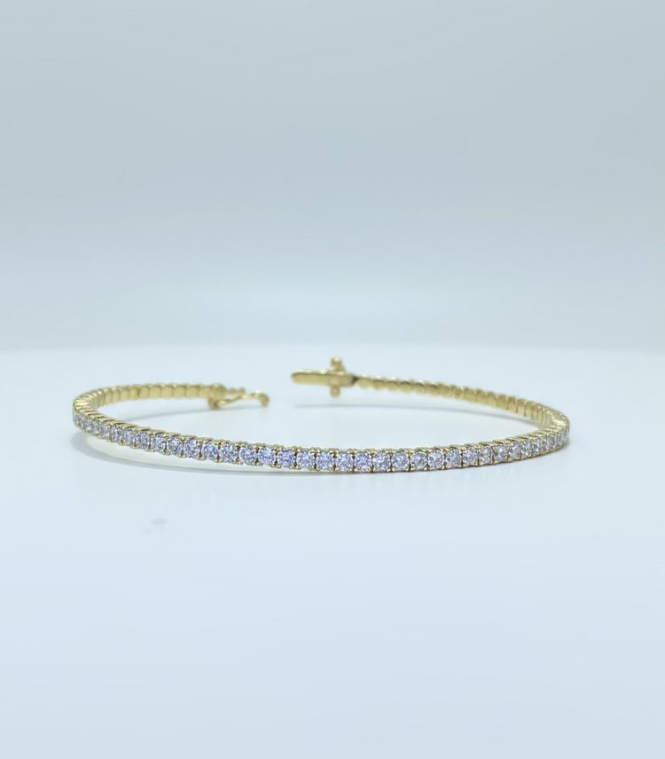 Diamond Flexible Bangle