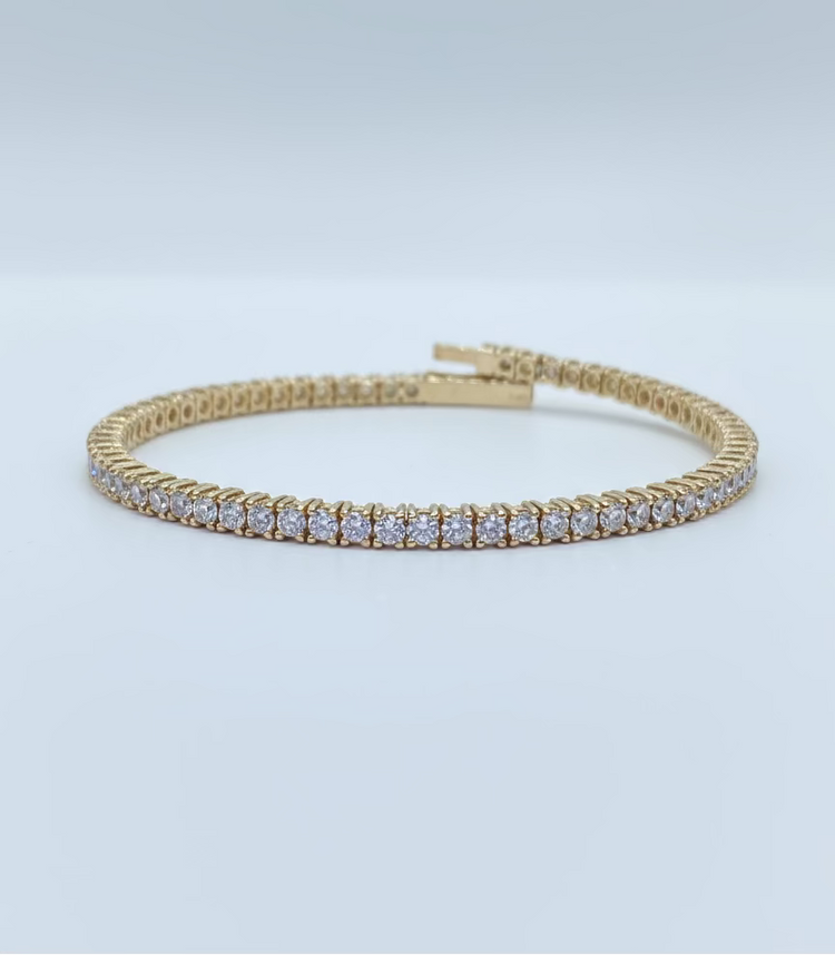 Diamond Flexible Bangle 3.20ct