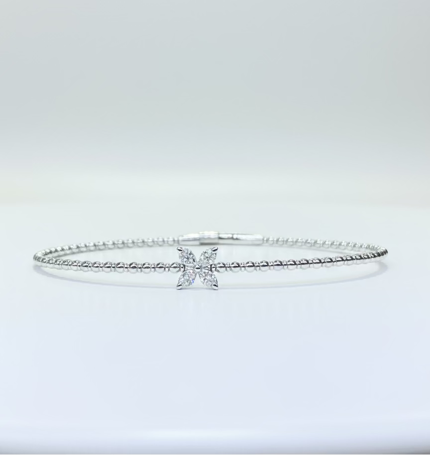 
                    Diamond Flexible Bangle 0.20ct
                  