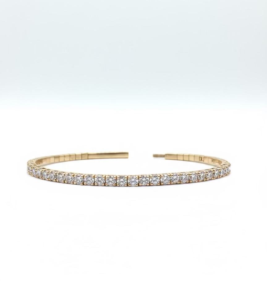 
                    Diamond Tennis Bangle 3.20ct
                  