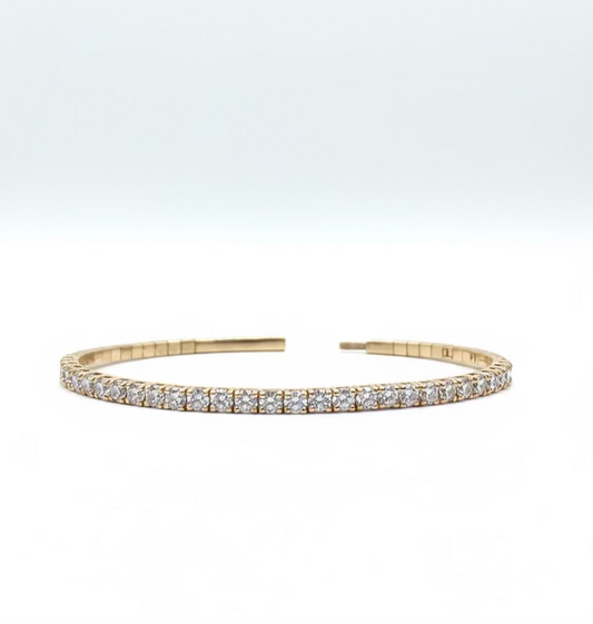Diamond Tennis Bangle 3.20ct