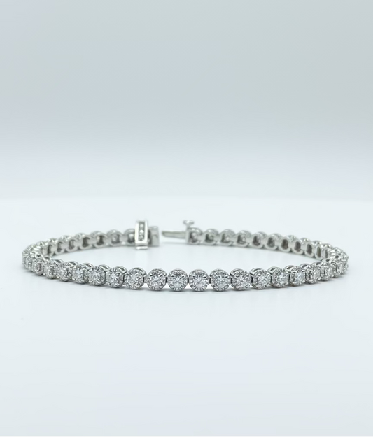 Diamond Tennis Bracelet 2.60ct