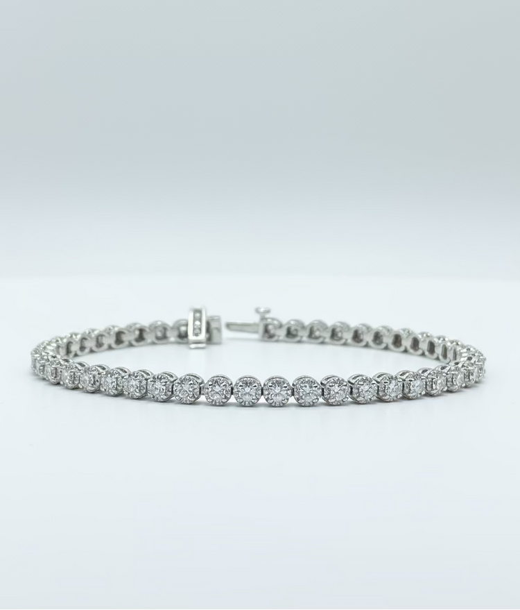 Diamond Tennis Bracelet 2.60ct