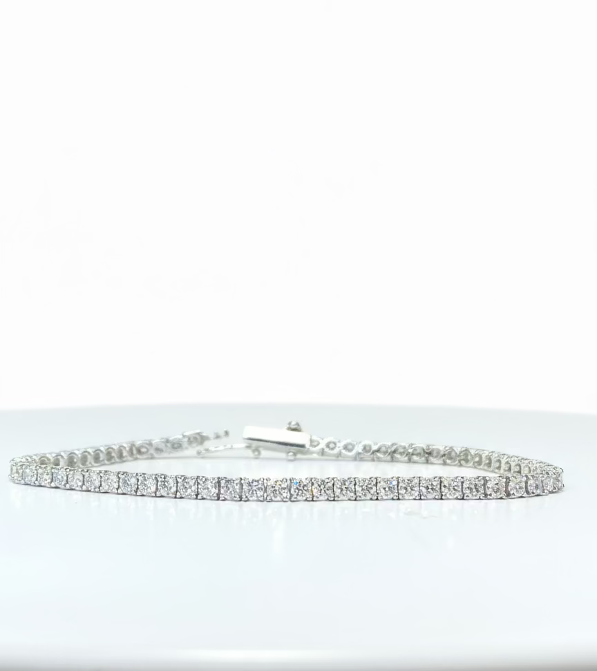 
                    Diamond Tennis Bracelet 4.50ct
                  