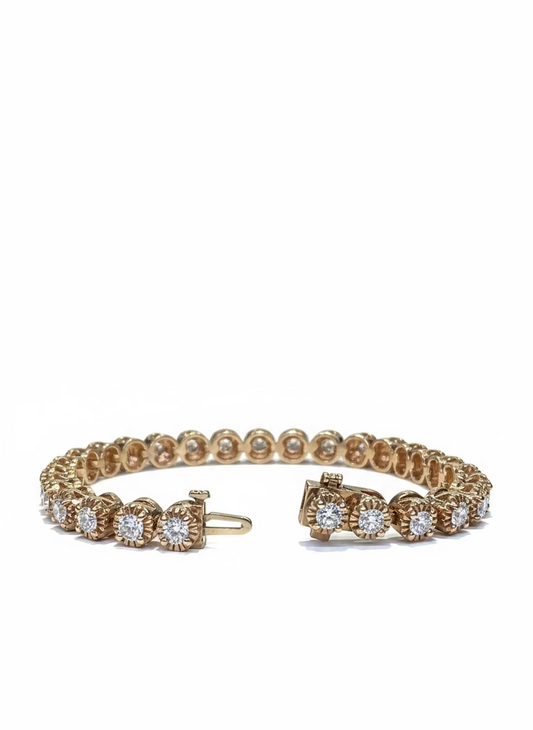 Diamond Tennis Bracelet 5.30ct