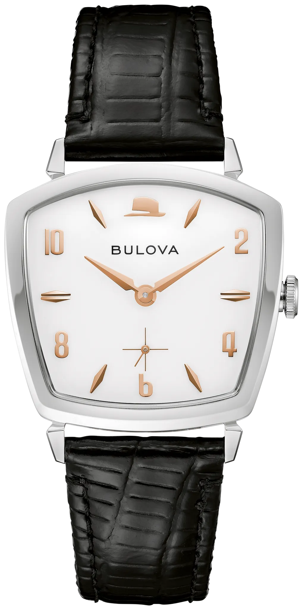 
                    Bulova 96A337 Frank Sinatra white dial vintage watch - front
                  