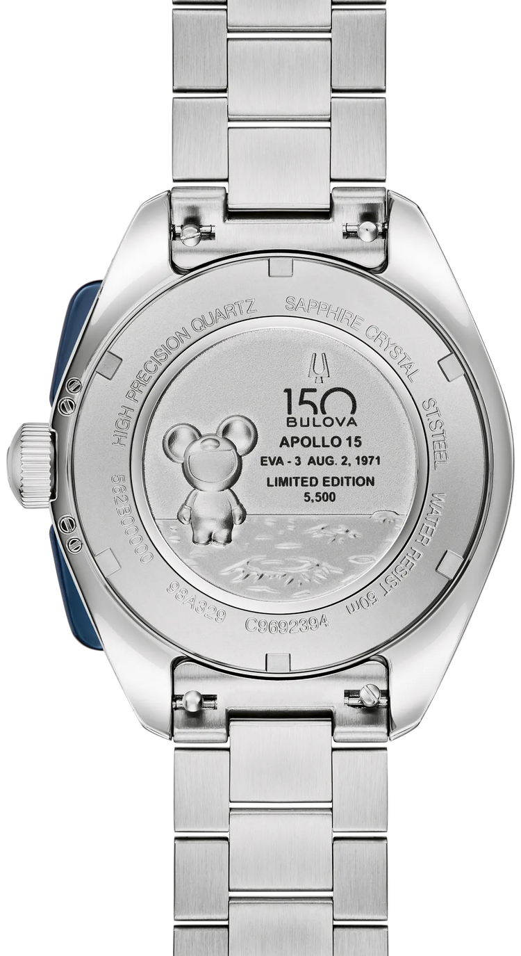 Bulova 98A329 Lunar Pilot case profile