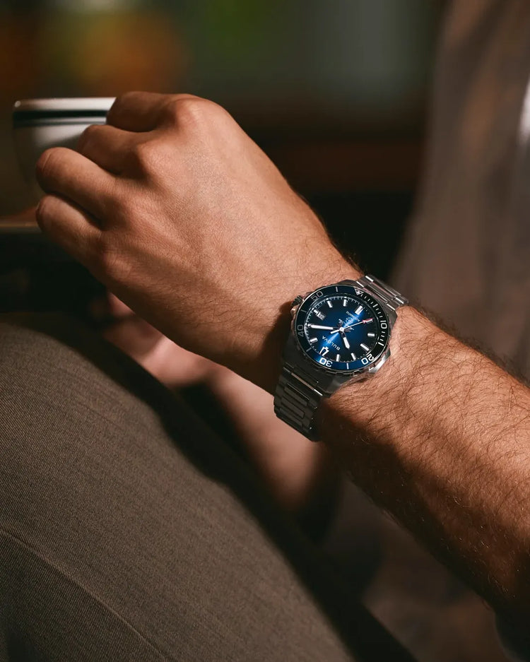 Bulova 98B466 Marine Star stainless steel bracelet