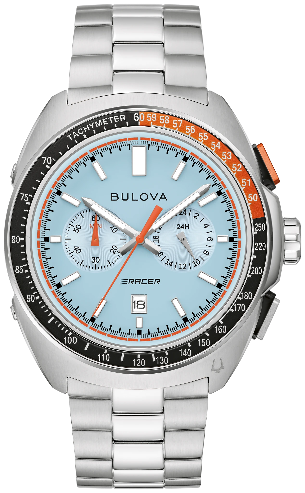 
                    Bulova Racer Chronograph 98B432 front
                  