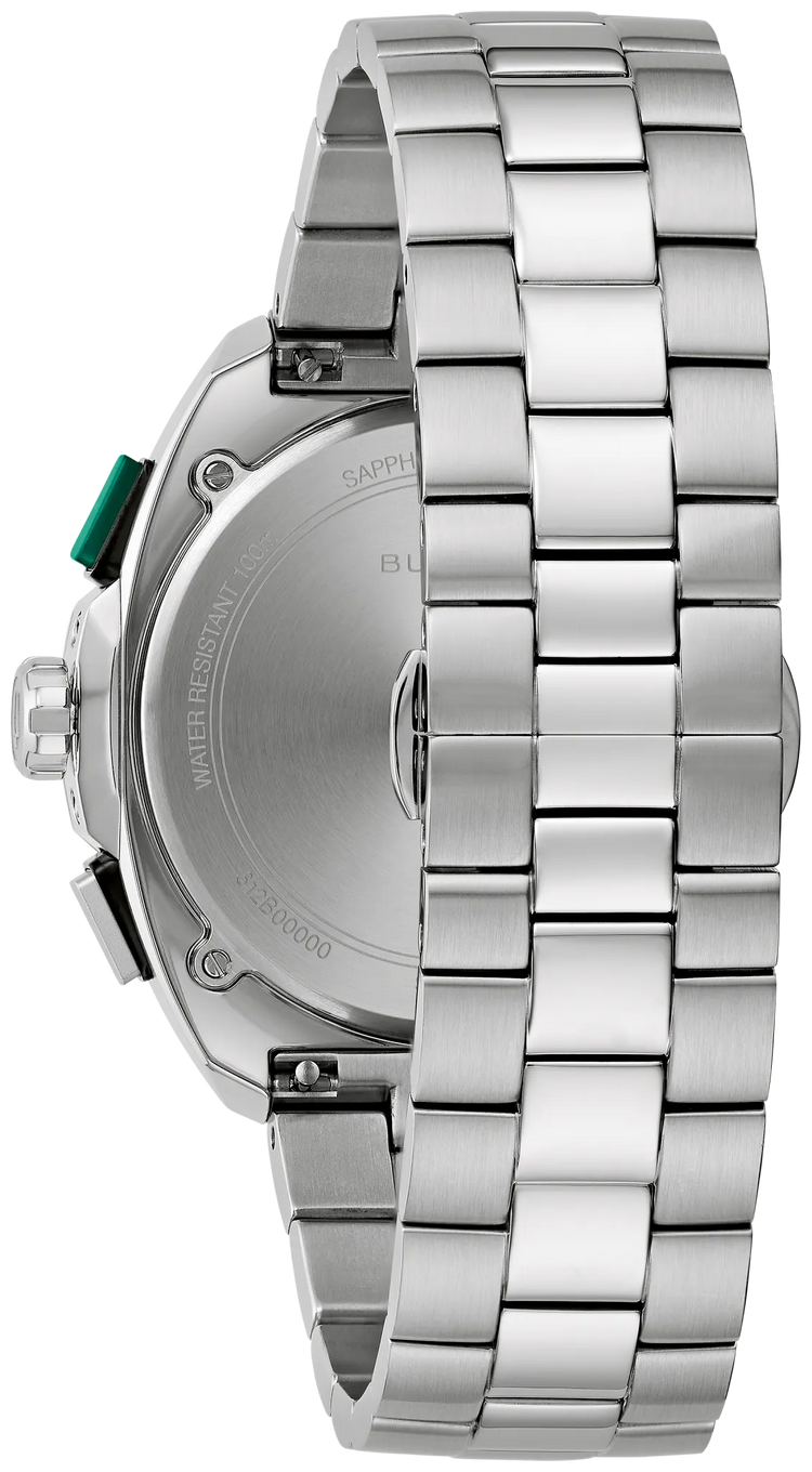 Bulova 98B468 Racer Chronograph case profile
