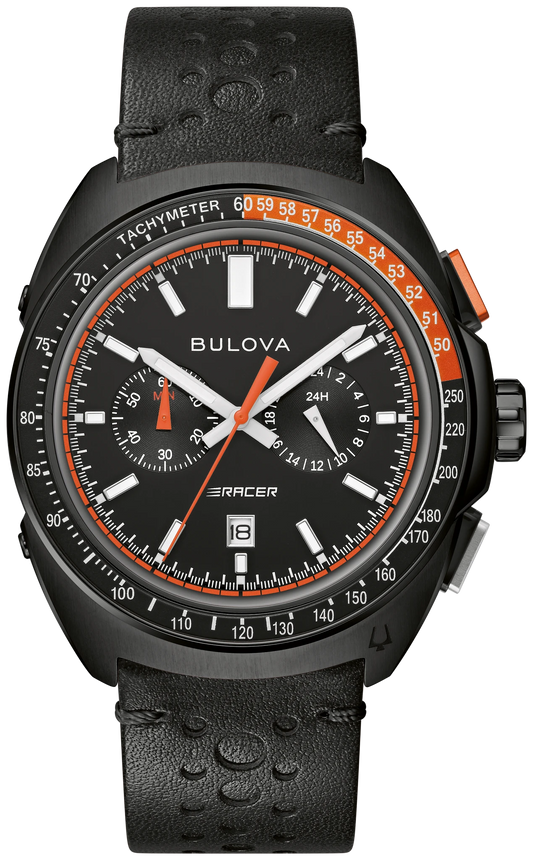 Bulova 98B428 Racer Chronograph all-black - front