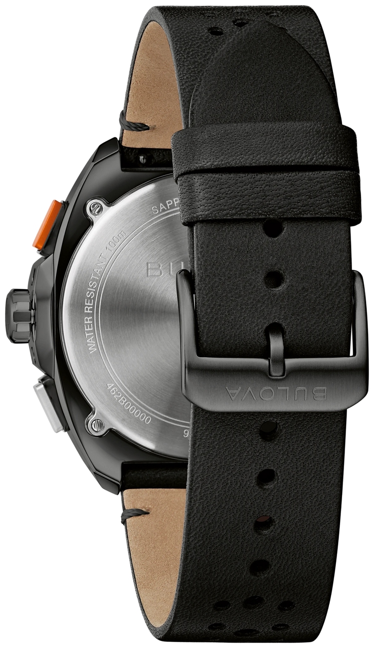 Bulova 98B428 Racer Chronograph case profile