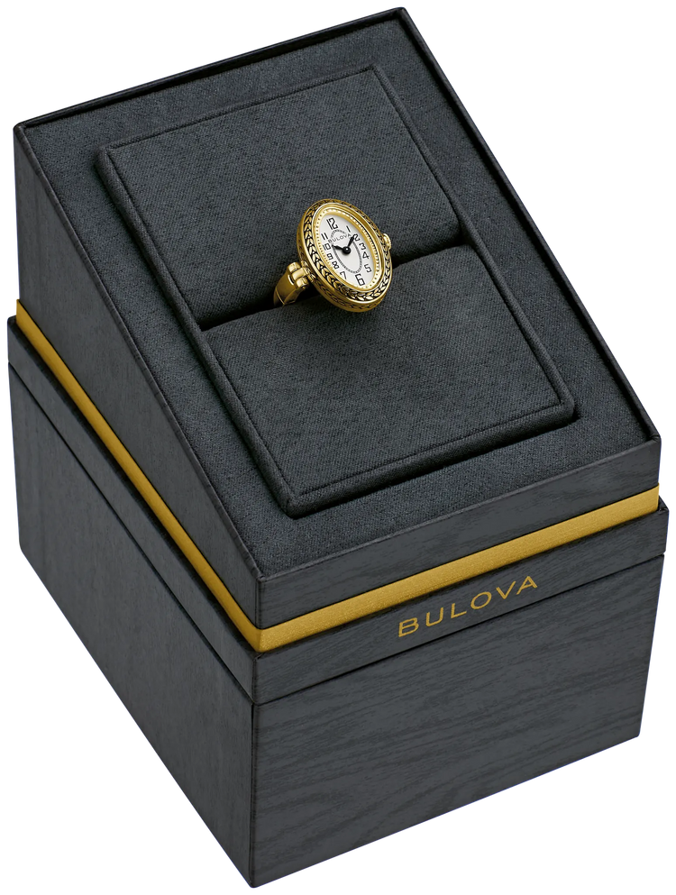 Bulova 97L188 ring watch side profile