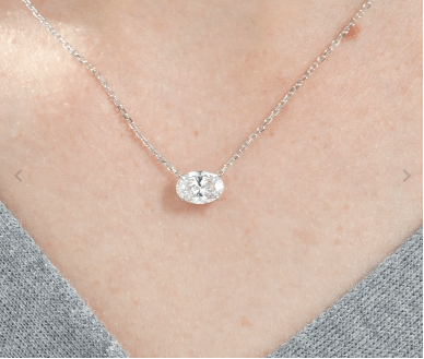 14k white gold
