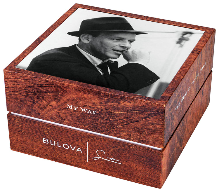 Bulova 96B381 Summer Wind leather strap