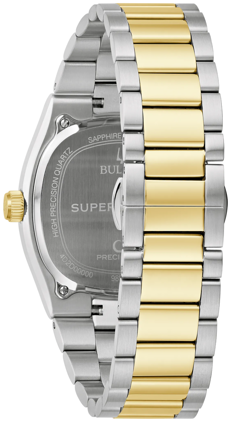 Bulova 98B458 Super Seville case profile