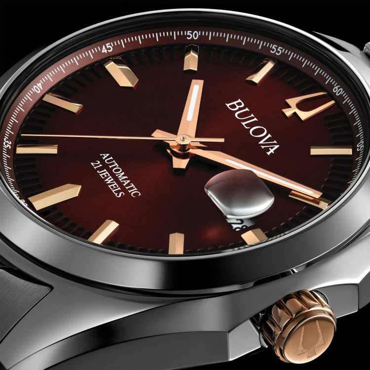Bulova 98B422 Surveyor stainless steel bracelet