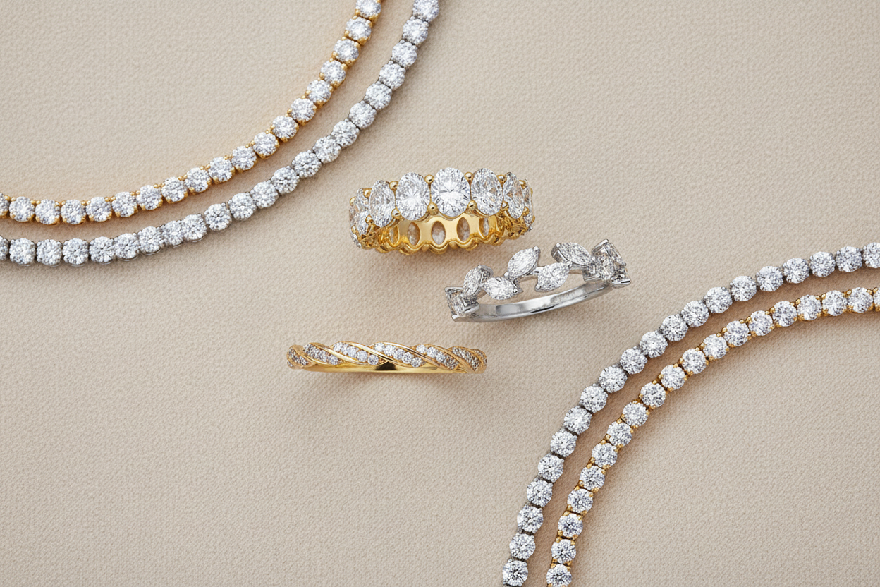 Beige Jewelry Banner