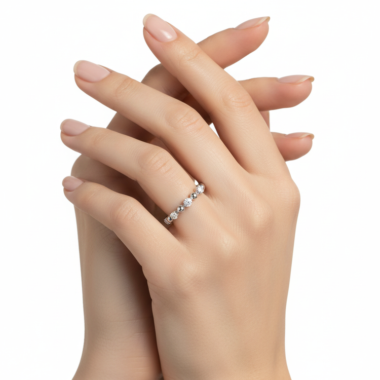 14k White Gold