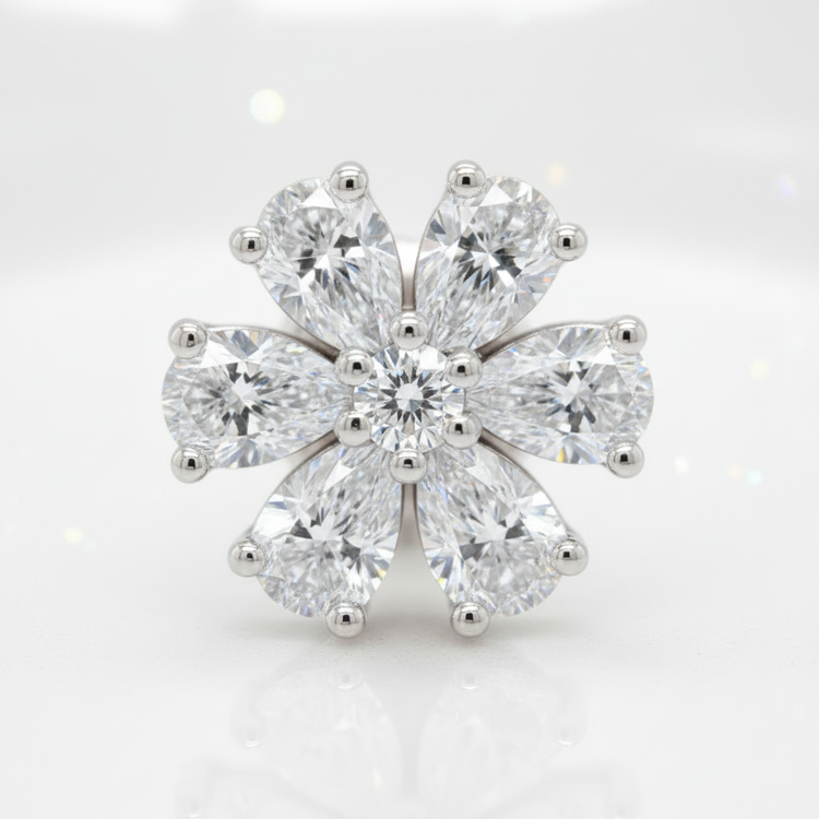 14k White Gold