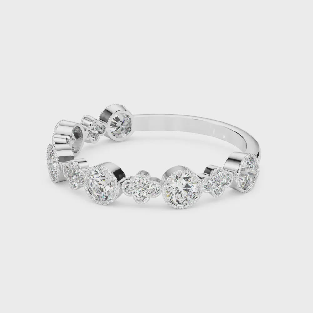 14k white gold