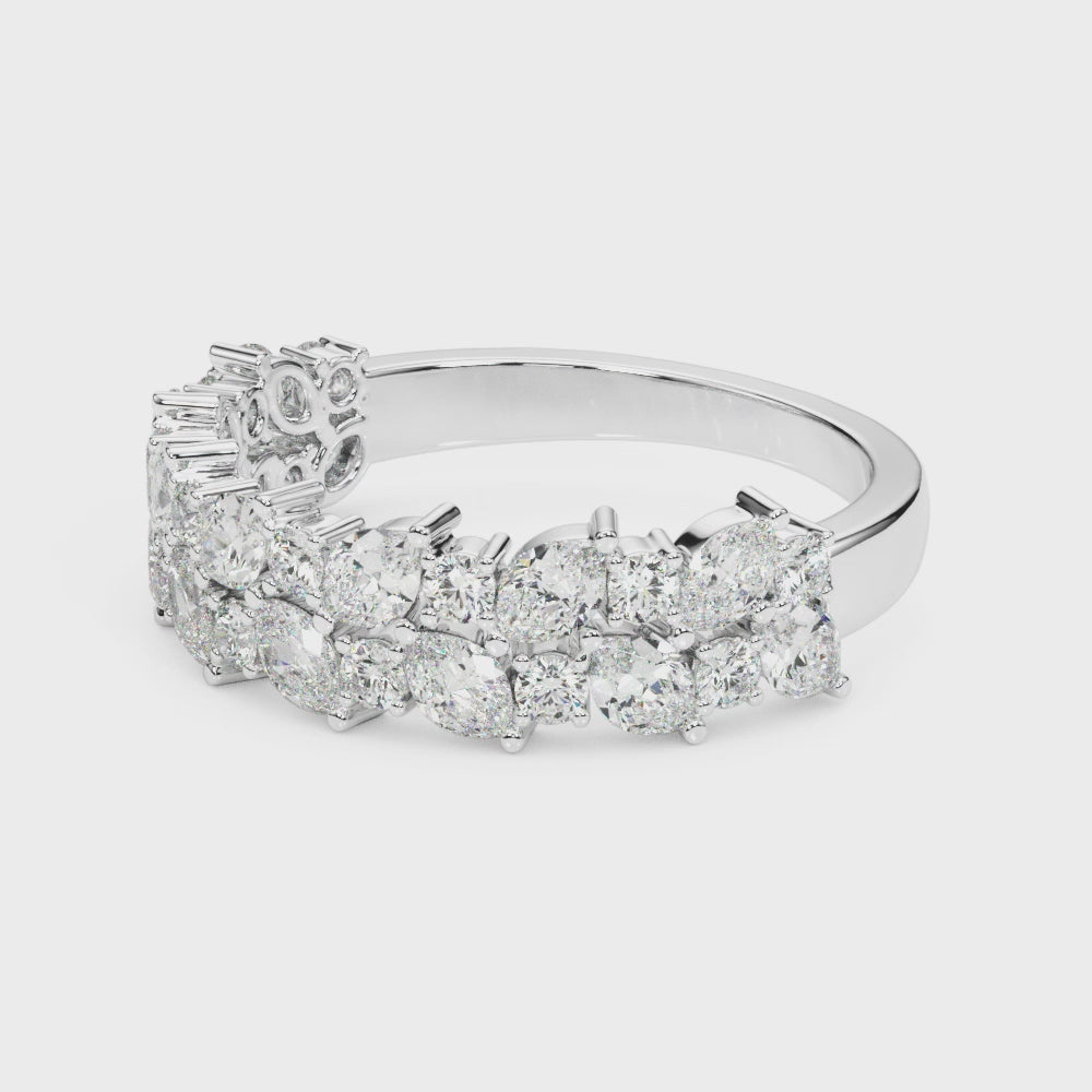 14k white gold